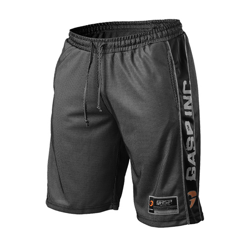 GASP No 1 Mesh Shorts - Black