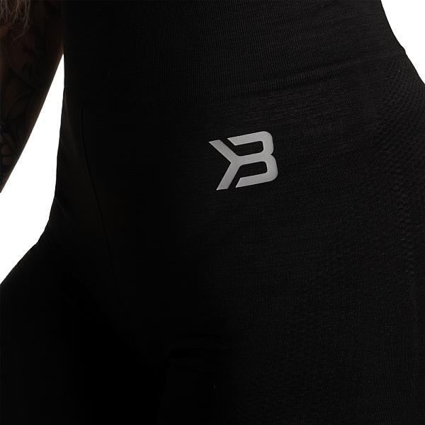 Better Bodies Rockaway Leggings - Black Melange Detail 4