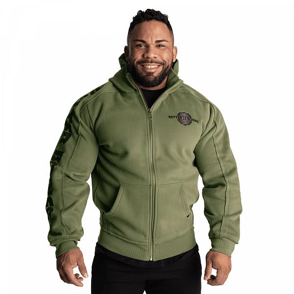 Pro Better Bodies Hood - Washed Green Detail 1