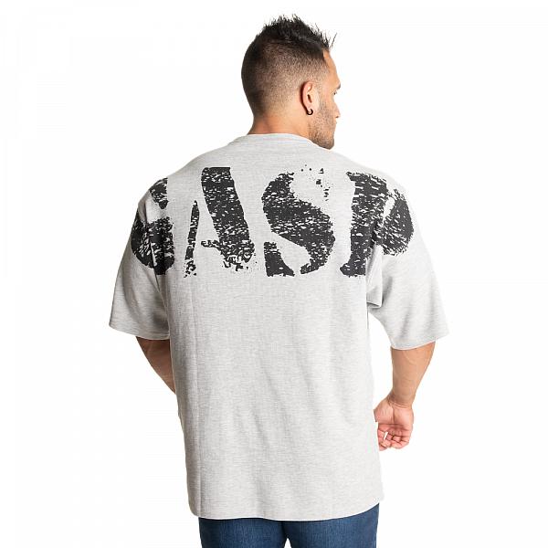 GASP Iron Thermal Tee - Grey Melange Detail 2
