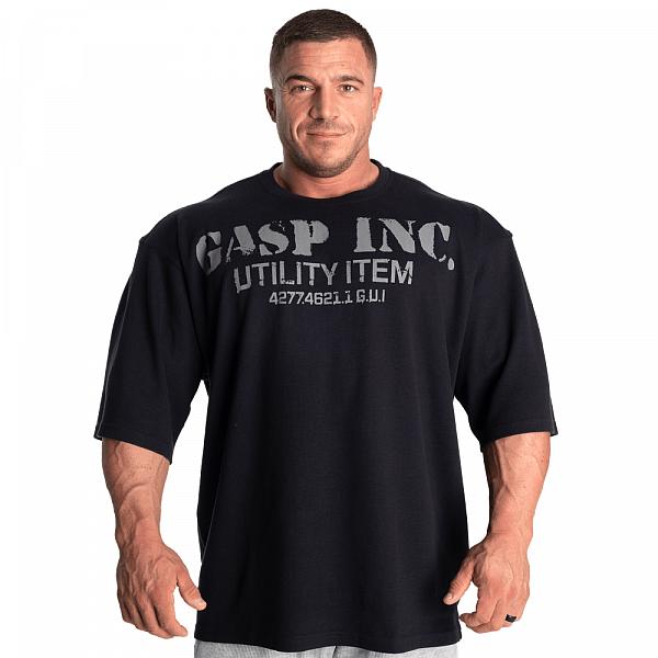 GASP Iron Thermal Tee - Asphalt Detail 2
