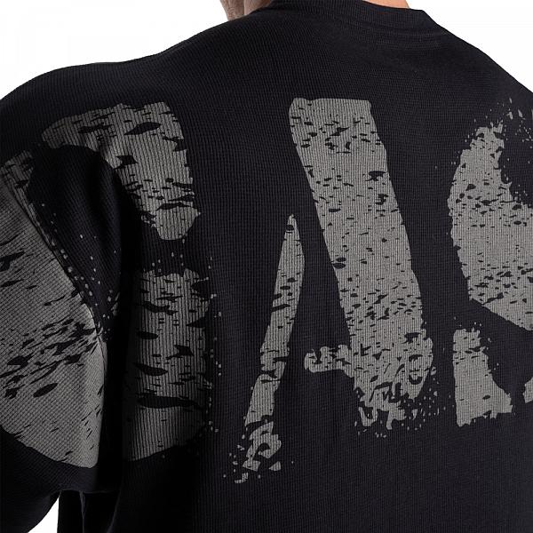 GASP Iron Thermal Tee - Asphalt Detail 6