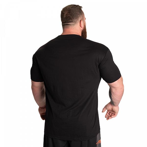 GASP Legacy Gym Tee - Black/Red Detail 3