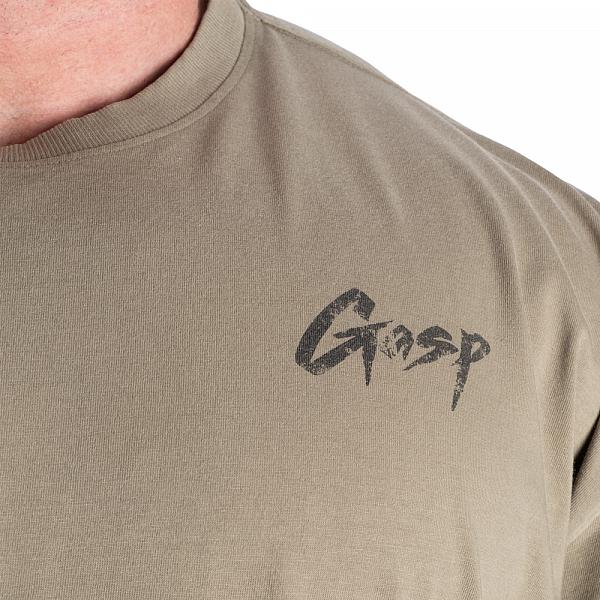 GASP Washed Iron Tee - Washed Green Detail 4