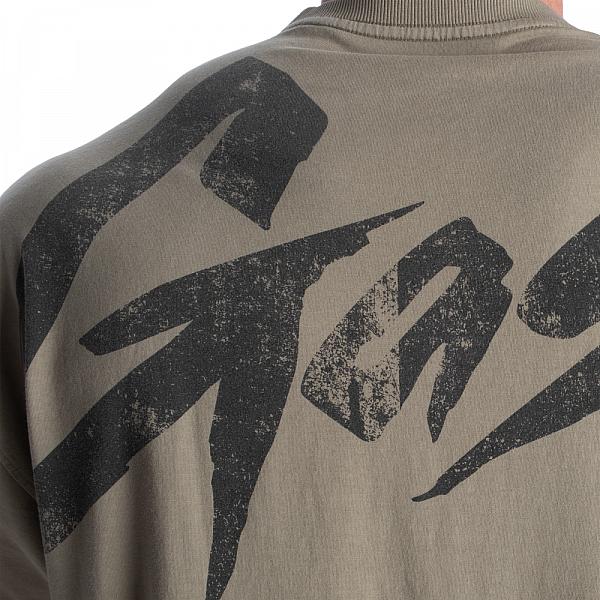 GASP Washed Iron Tee - Washed Green Detail 5