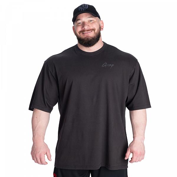 GASP Washed Iron Tee - Washed Black Detail 2