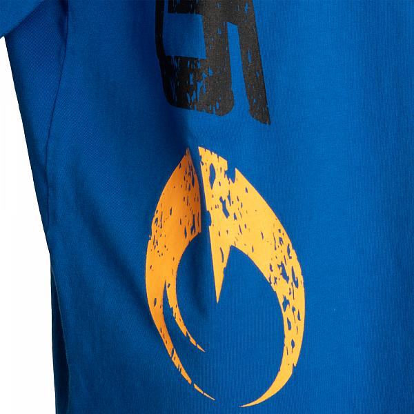 Gasp Iron Tee - Cobalt Blue Detail 5