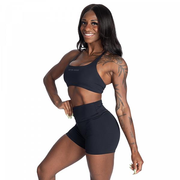 Better Bodies Strappy Bra - Black Detail 3