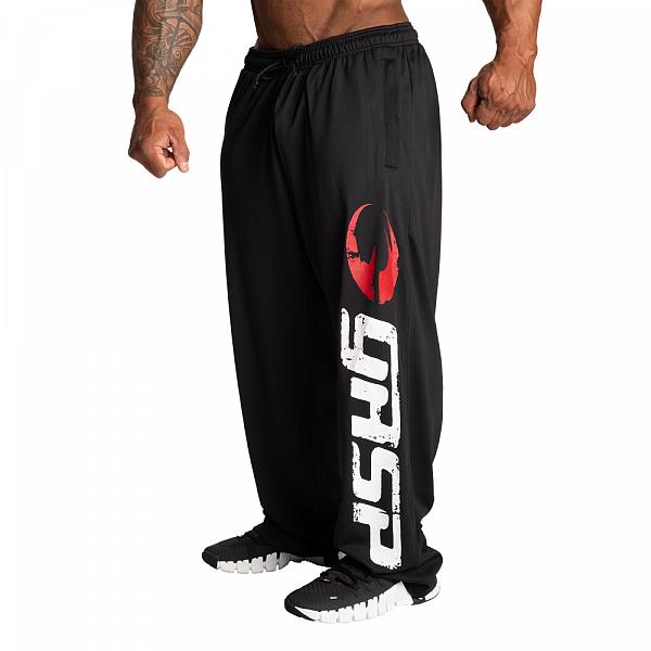 GASP Original Mesh Pants - Black/Red Detail 1
