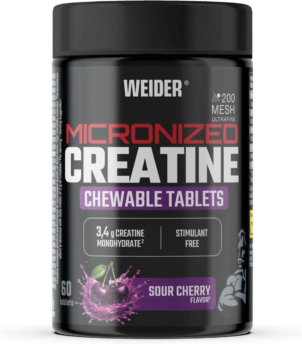 Weider Micronized Creatine Chewable Tablets Detail 1